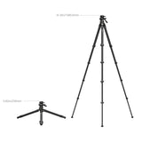SmallRig Portable Carbon Fiber Travel Tripod Kit