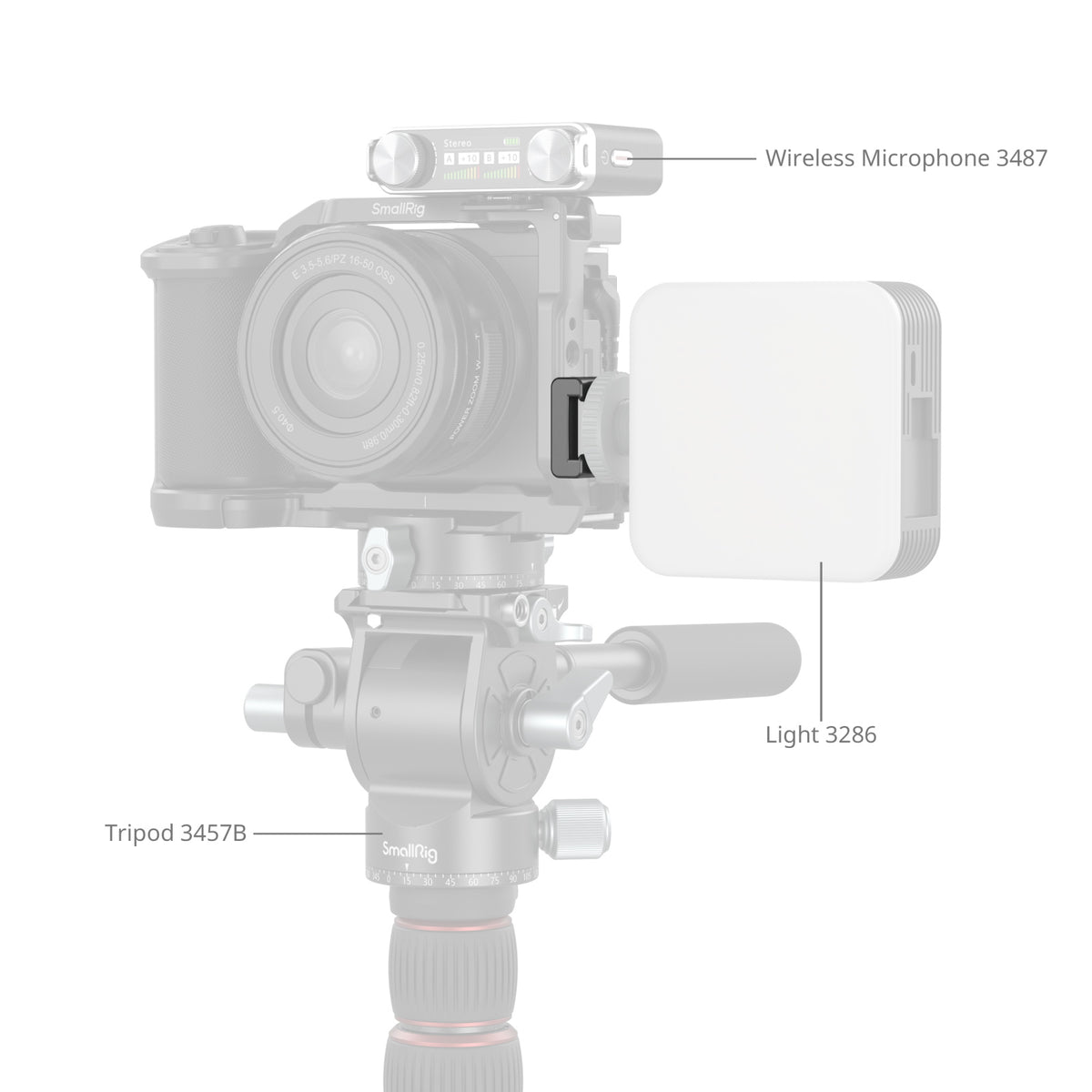SmallRig Anti-Twist Cold Shoe Mount Support (4pcs)
