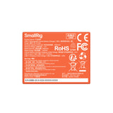 SmallRig NP-W126S USB-C Rechargeable Camera Battery (Orange)