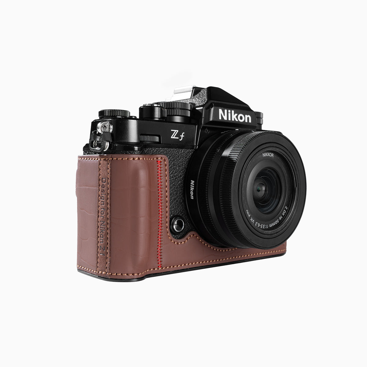 SmallRig Leather Case Kit for Nikon Z f (Brown)