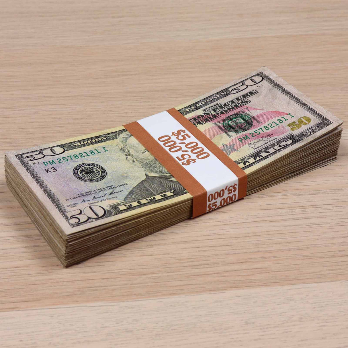$10,000 ✔️RealAged™ Full Print New Series Stack & Band Pack