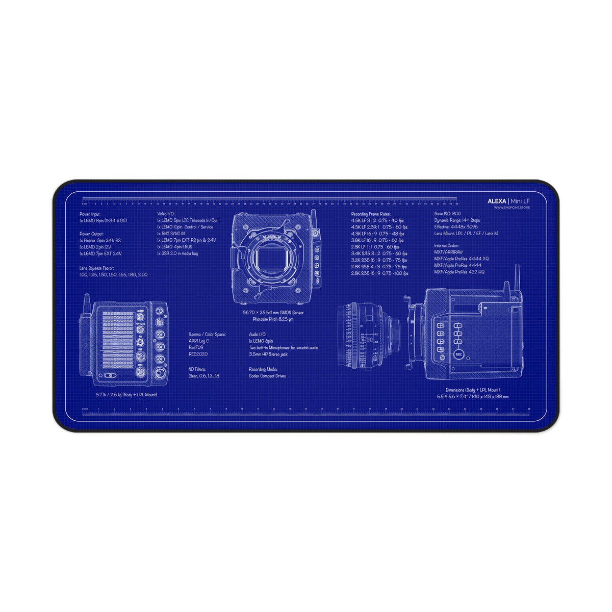 ALEXA Mini LF | Blueprint Camera Mat