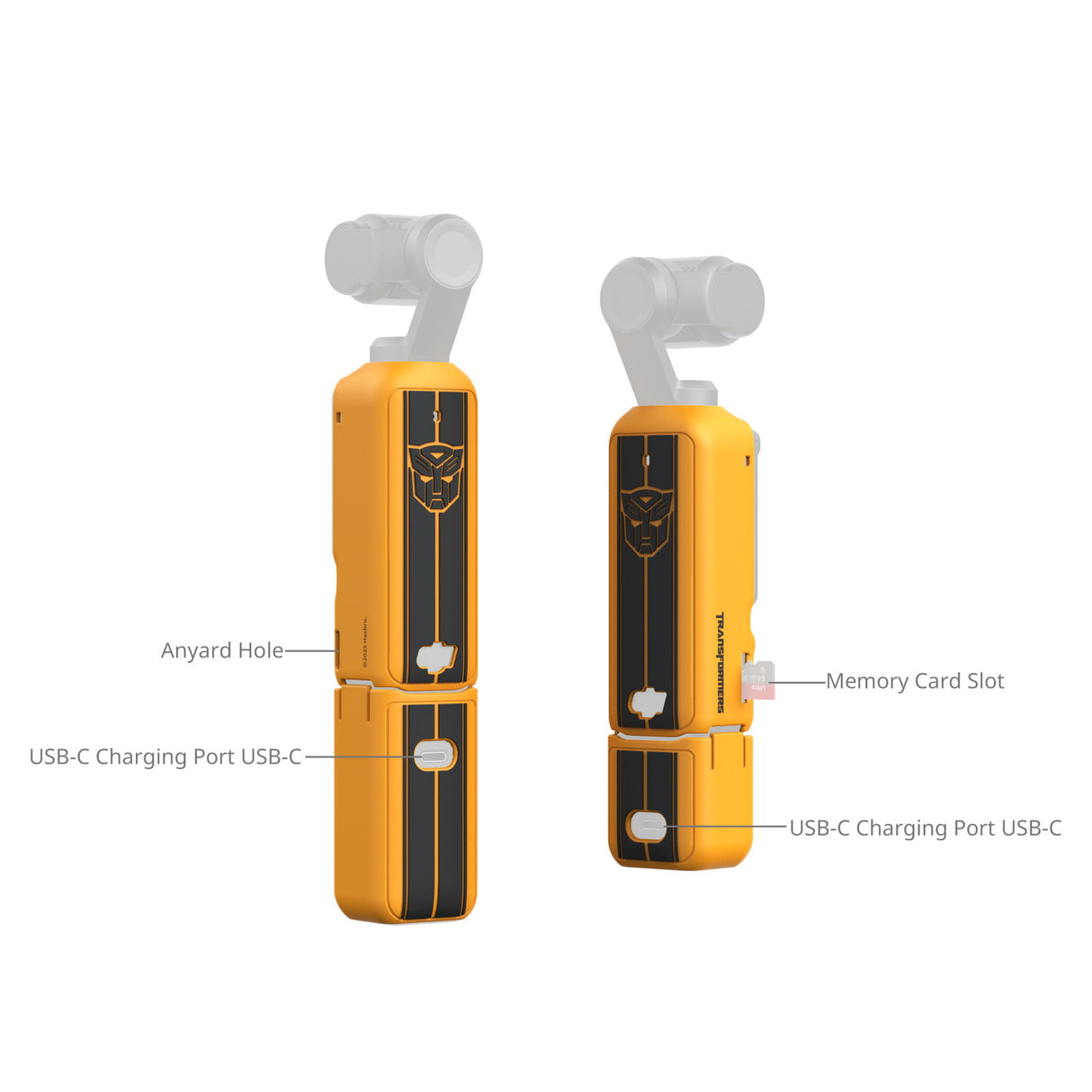 SmallRig Silicone Case Kit for DJI Osmo Pocket 3 (Advanced)（BumbleBee Edition）5115