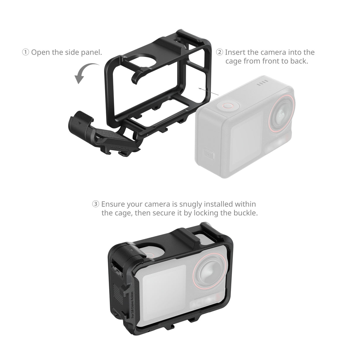 SmallRig Cage for DJI OSMO Action 5 Pro / 4 / 3