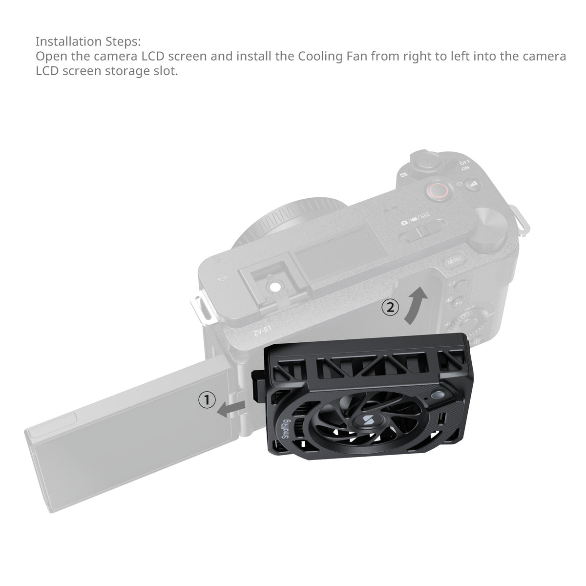 SmallRig Cooling Fan for Sony Selected Cameras