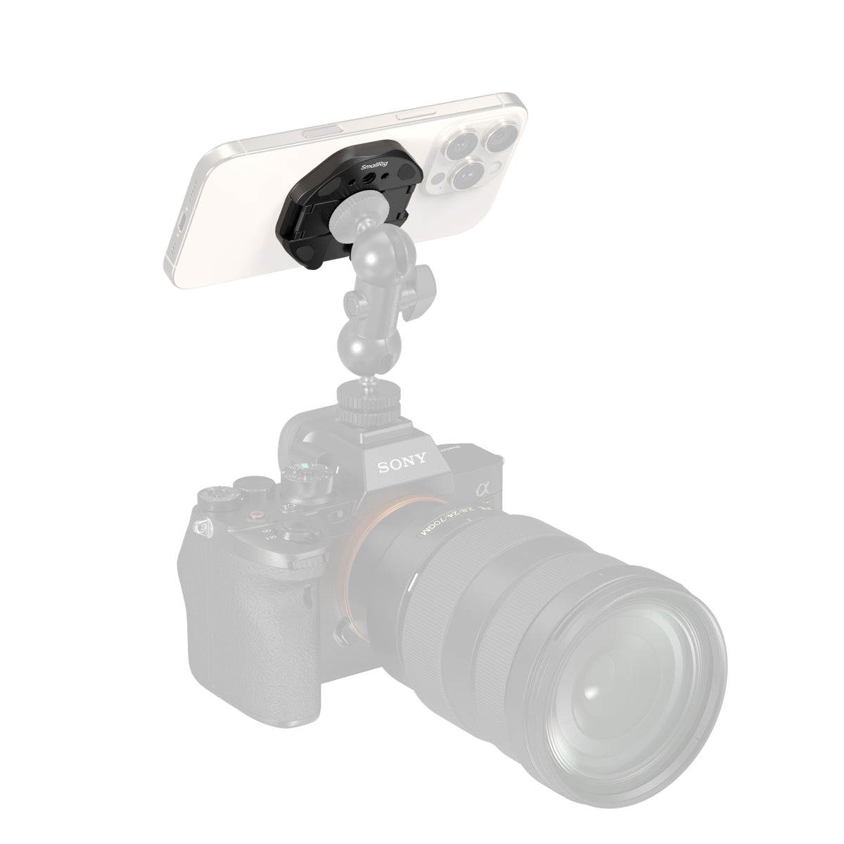 SmallRig Attachable Phone Clamp for External SSD