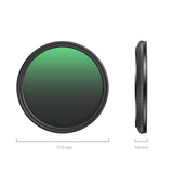 SmallRig Magnetic 67mm VND Filter ND64-ND400 (6-9 Stop)