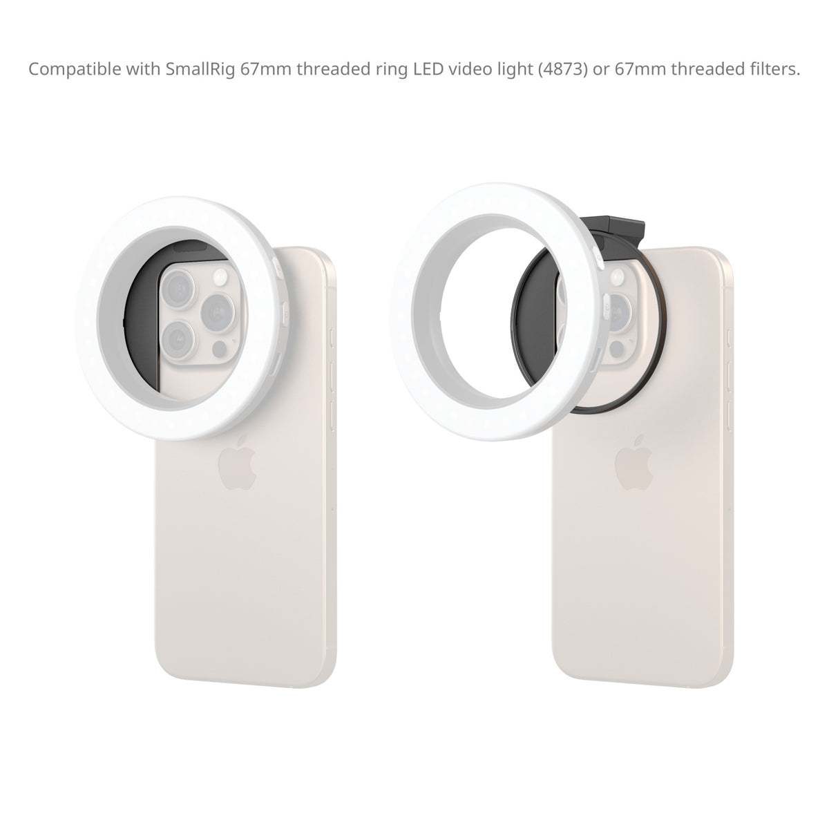 SmallRig Universal 67mm Threaded Filter Adapter