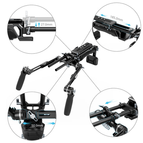 SmallRig "HawkLock" VCT-14 Type Shoulder Rig (SR009) 5199