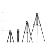 SmallRig AD-50 Max Video Carbon Fiber Tripod