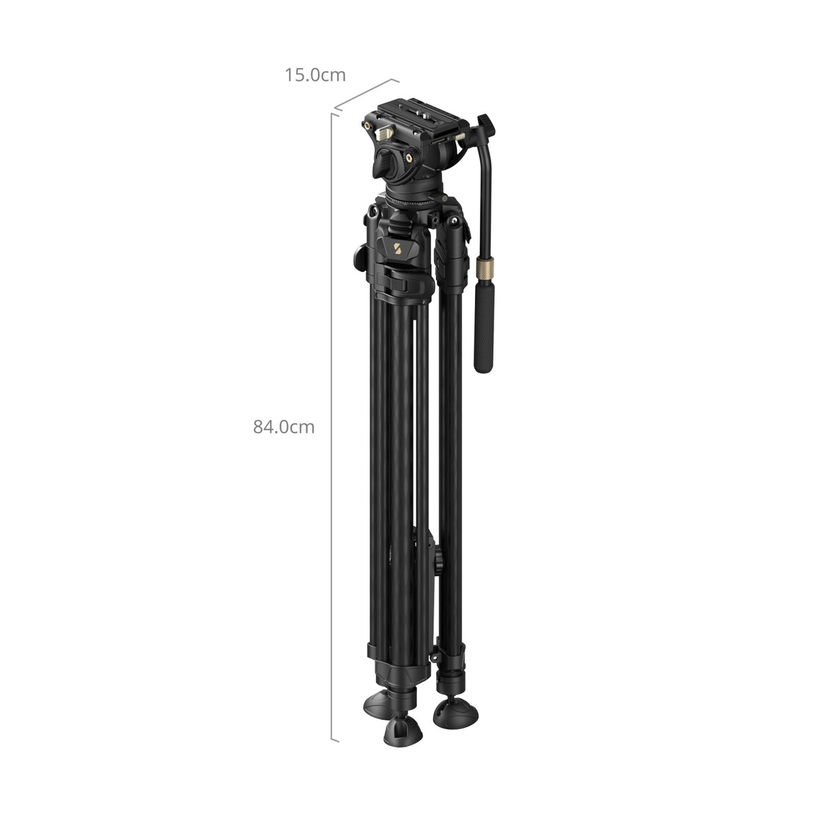 SmallRig AD-50 Max Video Carbon Fiber Tripod