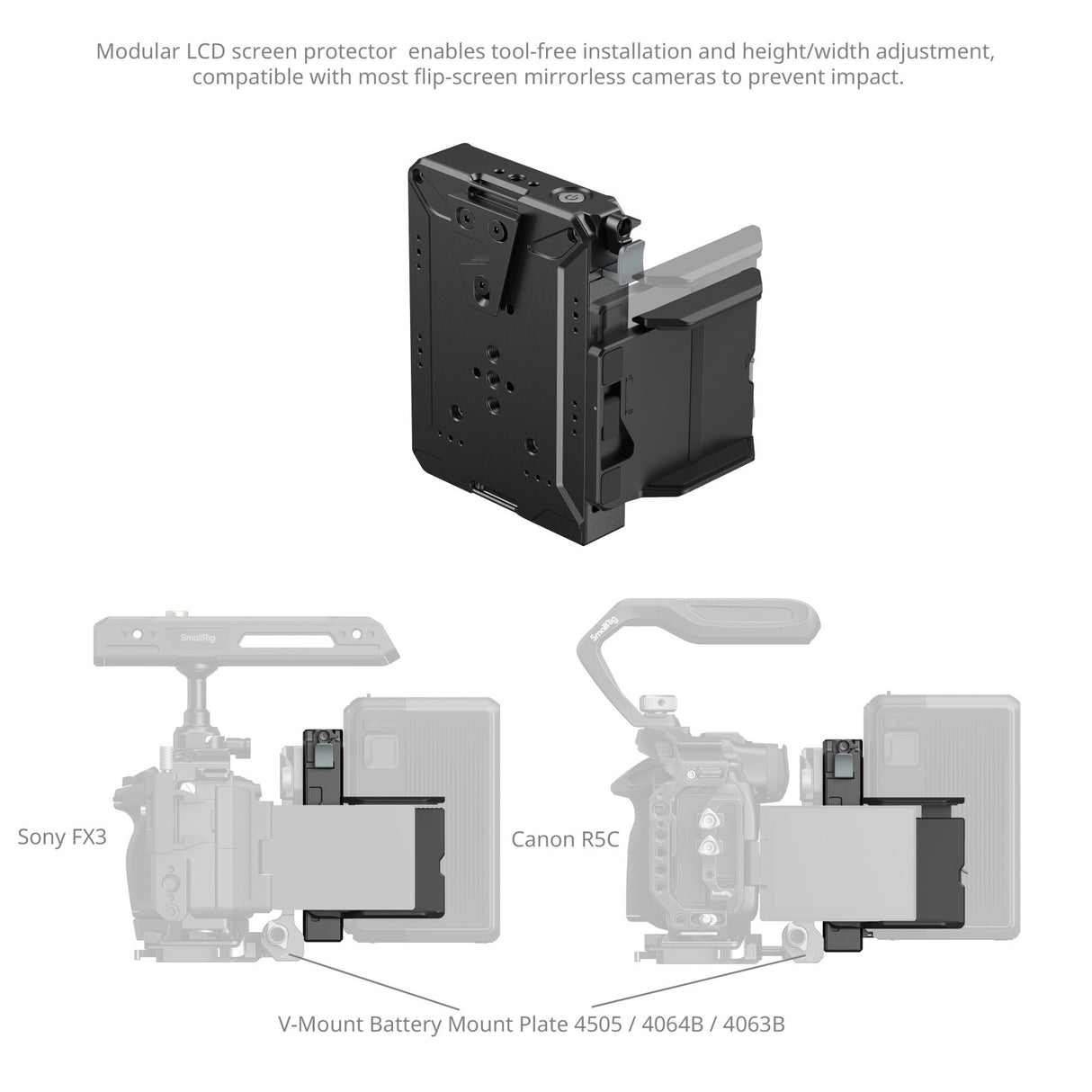 SmallRig V-Mount Battery Mount Plate 5228