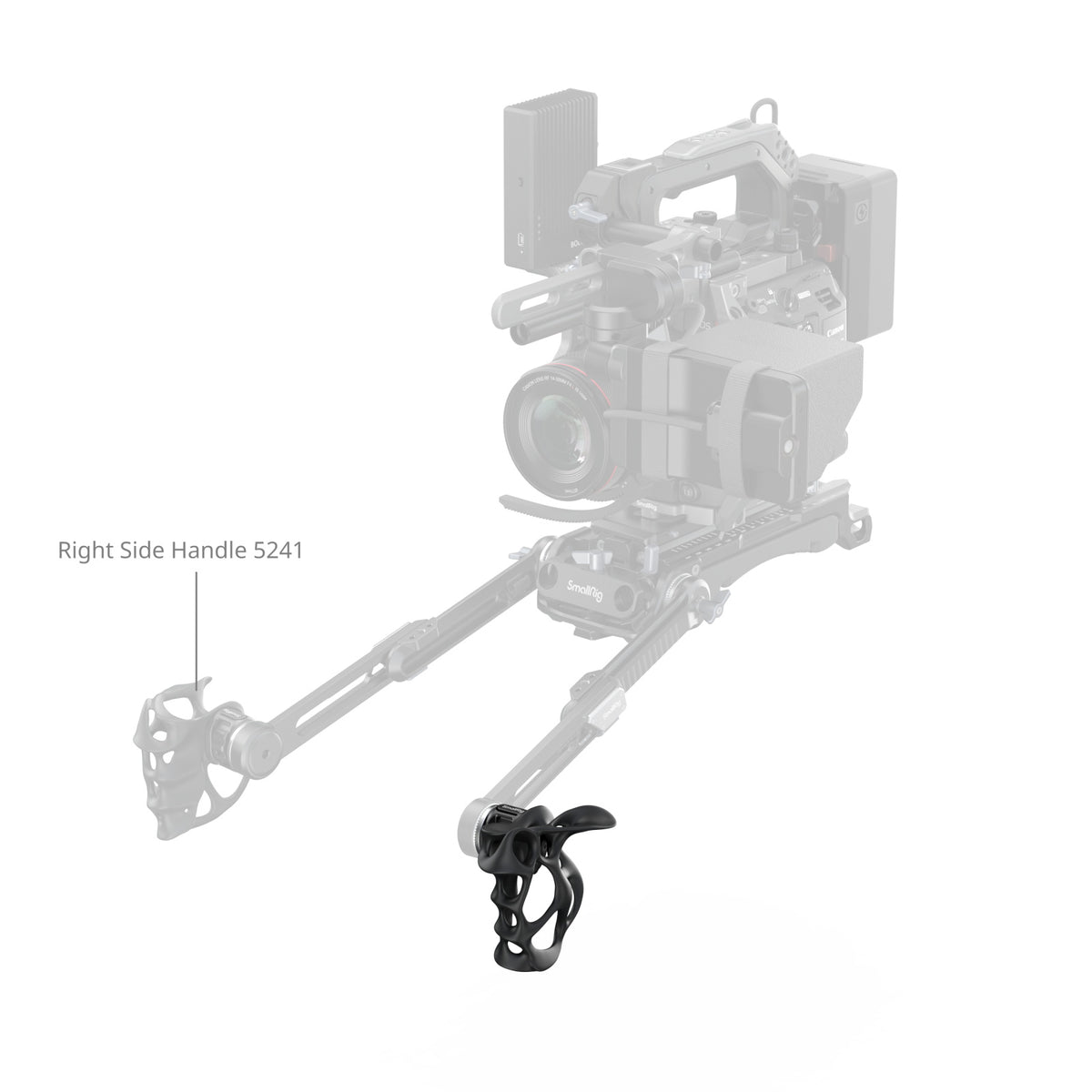 SmallRig "ImageGrip" Series Liquid Handle with ARRI Rosette (Left Side)