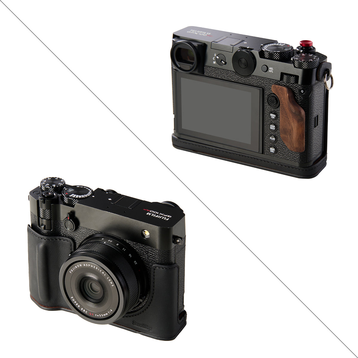 SmallRig Leather Case Kit for FUJIFILM GFX100RF (Black)