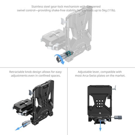 SmallRig V-Mount Battery Mount Plate Kit (Pro) 5315