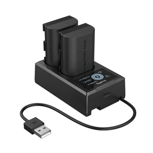 SmallRig Camera Battery and Charger Kit for Canon LP-E6P (5409) 5409