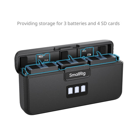 SmallRig Camera Battery Charger for GoPro 9/10/11/12