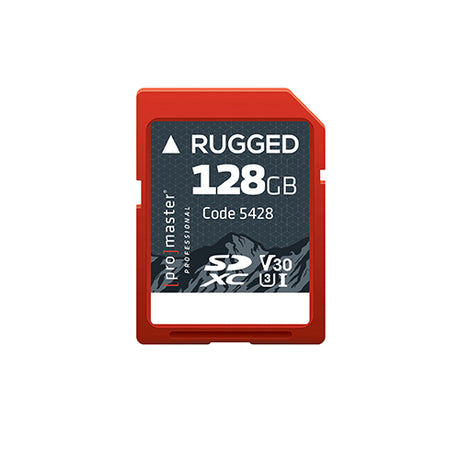 ProMaster SDXC 128GB Rugged™ UHS-I V30 Memory Card - Image 1