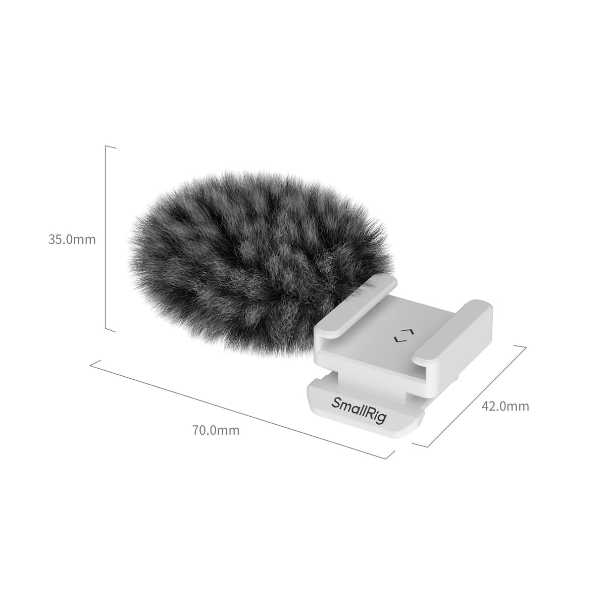 SmallRig Furry Windscreen Kit for Canon EOS R50 V (2pcs)