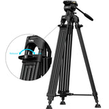 SmallRig FSD14 FreeSpeed Heavy-Duty Carbon Fiber Tripod