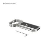 SmallRig Baseplate with Airtag Slot for Sony Alpha 7C II & Alpha 7CR (Silver)