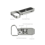 SmallRig Baseplate with Airtag Slot for Sony Alpha 7C II & Alpha 7CR (Silver)