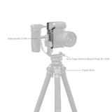 SmallRig Baseplate with Airtag Slot for Sony Alpha 7C II & Alpha 7CR (Silver)