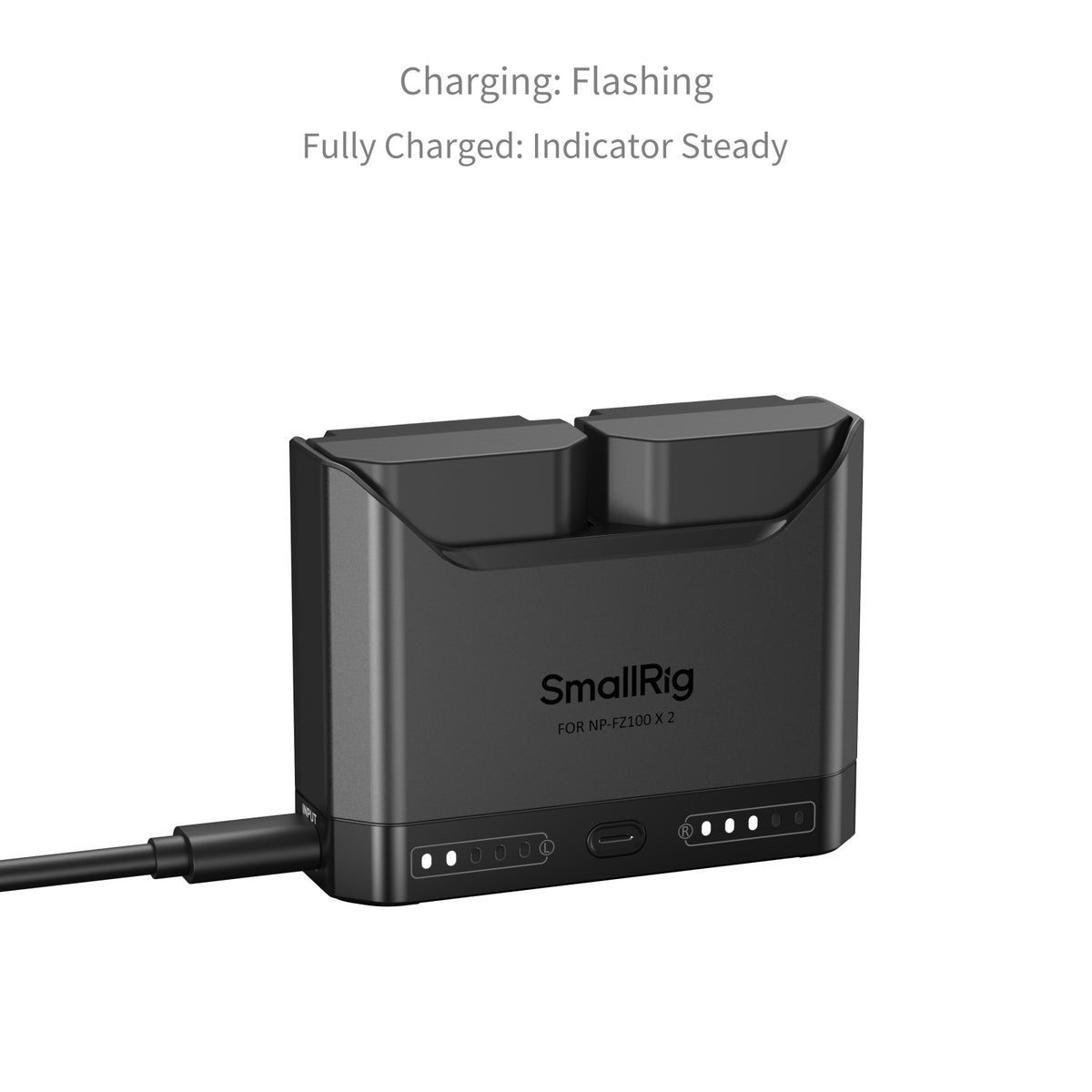 SmallRig Turbo Charging Kit for NP-FZ100 Camera Batteries