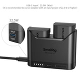 SmallRig Turbo Charging Kit for LP-E6P Camera Batteries