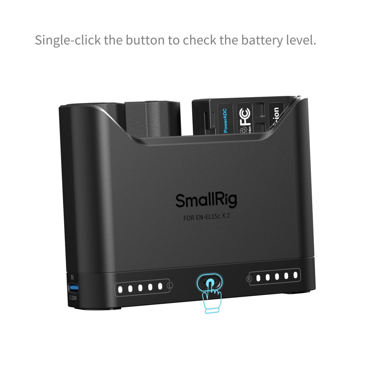 SmallRig Turbo Charging Kit for EN-EL15c Camera Batteries