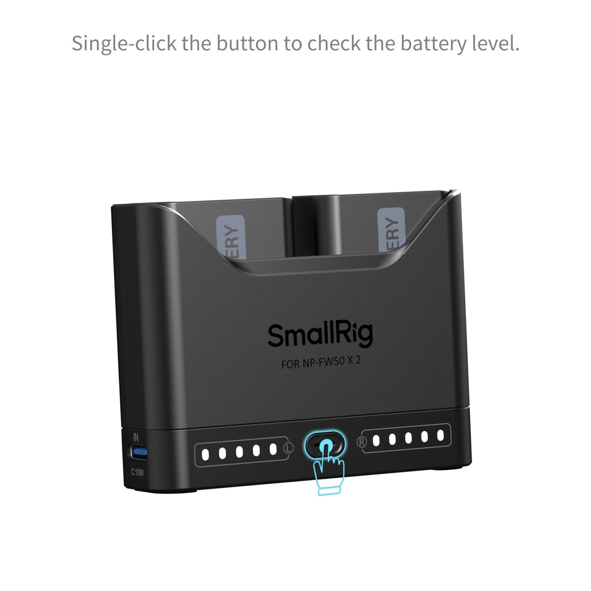 SmallRig Turbo Charging Kit for NP-FW50 Camera Batteries