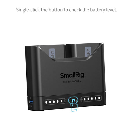 SmallRig Turbo Charging Kit for NP-FW50 Camera Batteries