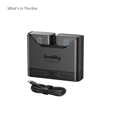 SmallRig Turbo Charging Kit for NP-FW50 Camera Batteries