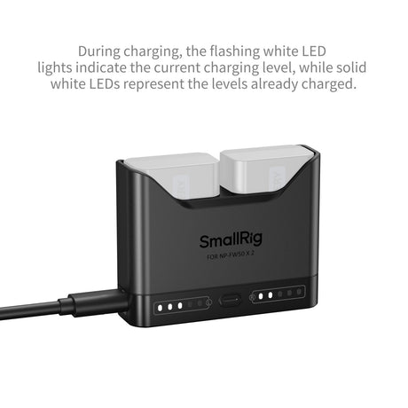 SmallRig Camera Battery Charger for NP-FW50