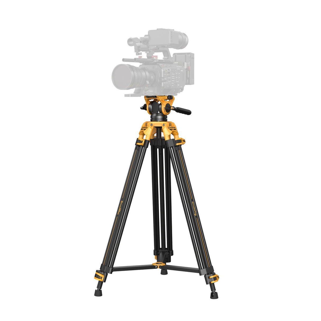 SmallRig Heavy-Duty Fluid Head Tripod AD-01（BumbleBee Edition）5523