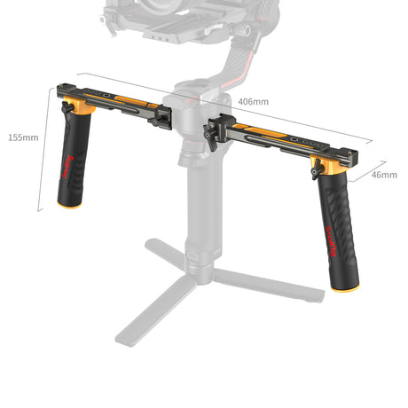 SmallRig Dual Handgrip for DJI RS 2 / RSC 2 / RS 3 / RS 3 Pro / RS 4 / RS 4 Pro / RS 5（BumbleBee Edition）5526
