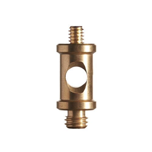ProMaster Short Brass Spigot 1/4"-20 male to 3/8" male - Image 1