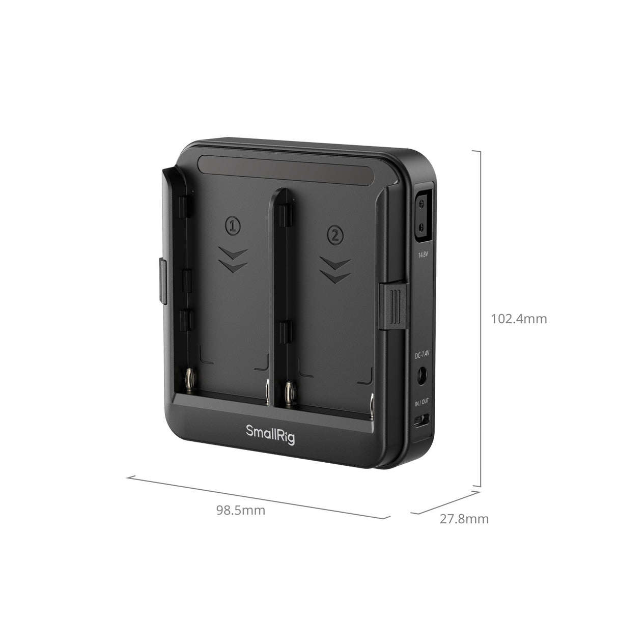 SmallRig Adapter Plate for NP-F Type Batteries (Supports UPS) 5536