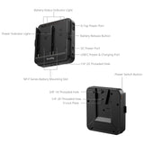 SmallRig Adapter Plate for NP-F Type Batteries (Supports UPS) 5536