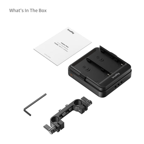 SmallRig Adapter Plate Kit for NP-F Type Batteries for 15mm LWS Rods (Supports UPS) 5537