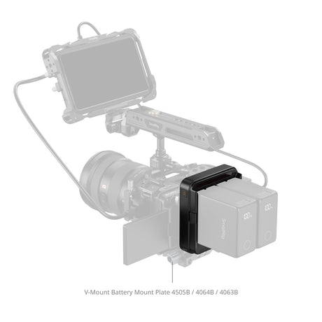 SmallRig Adapter Plate Kit for NP-F Type Batteries for 15mm LWS Rods (Supports UPS) 5537