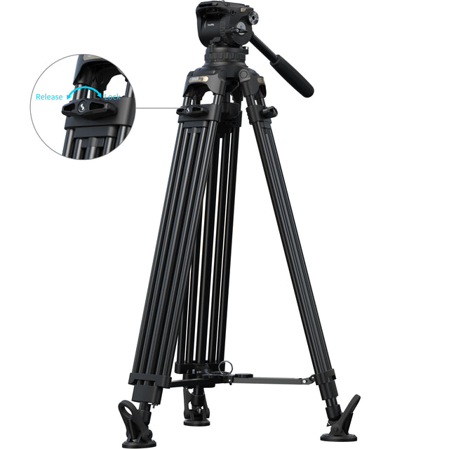 SmallRig FSD18 FreeSpeed Heavy-Duty Aluminum Alloy Tripod