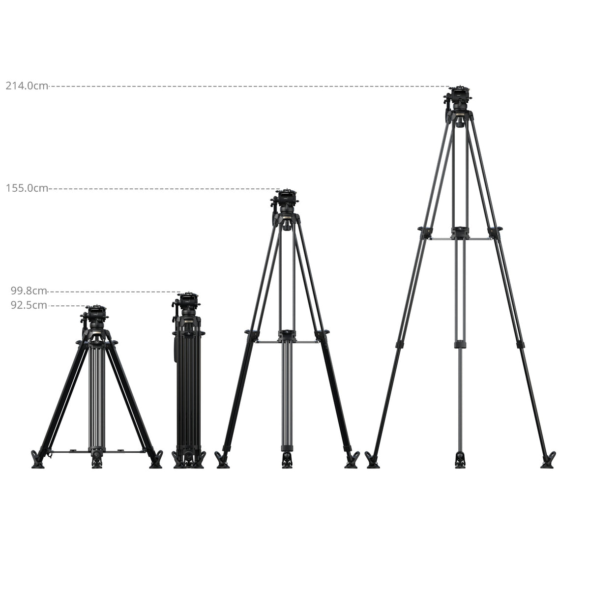 SmallRig FSD16 FreeSpeed Heavy-Duty Aluminum Alloy Tripod