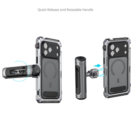 SmallRig Megatron Edition Mobile Dual Handheld Kit for iPhone 17 Pro