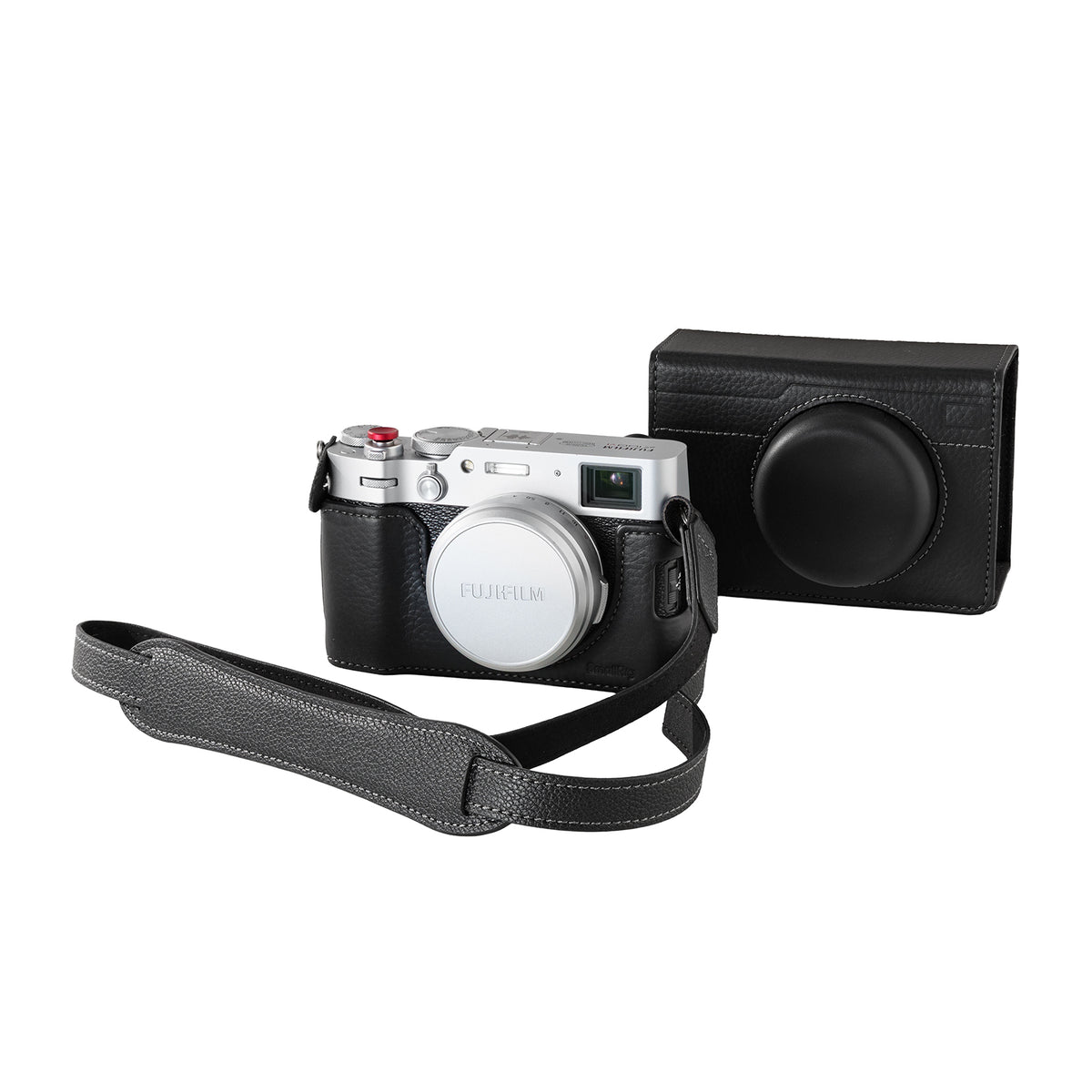 SmallRig Camera Leather Case Kit for FUJIFILM X100VI (Black)