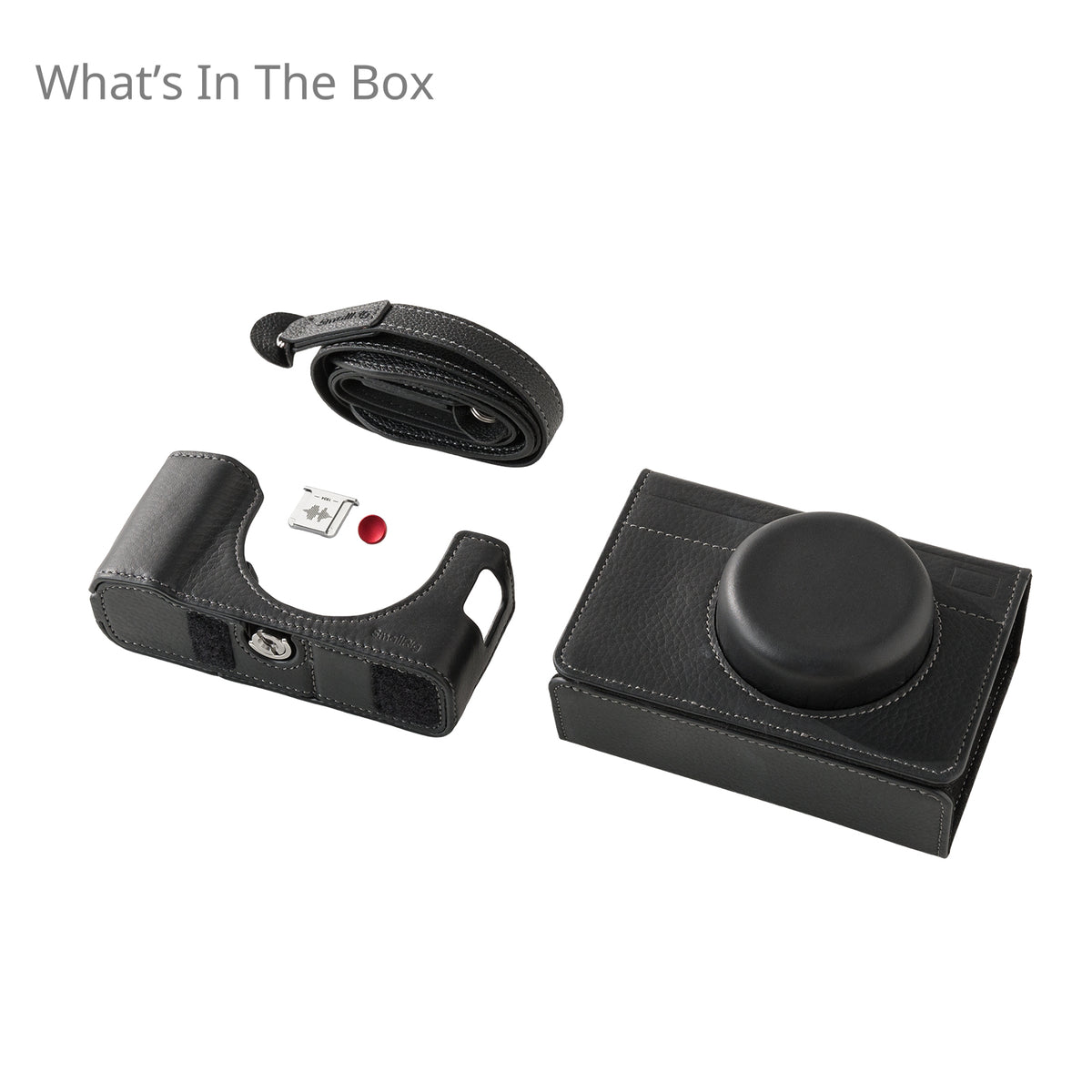 SmallRig Camera Leather Case Kit for FUJIFILM X100VI (Black)