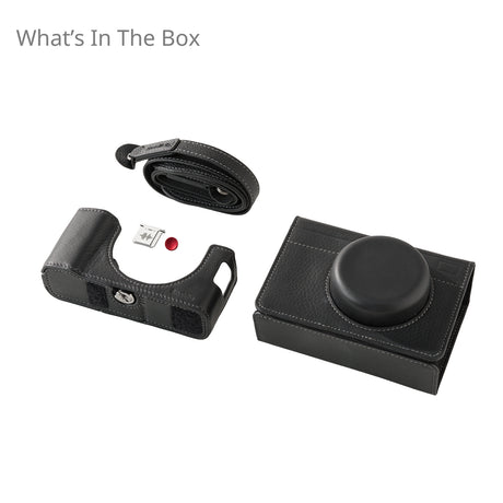 SmallRig Camera Leather Case Kit for FUJIFILM X100VI (Black)