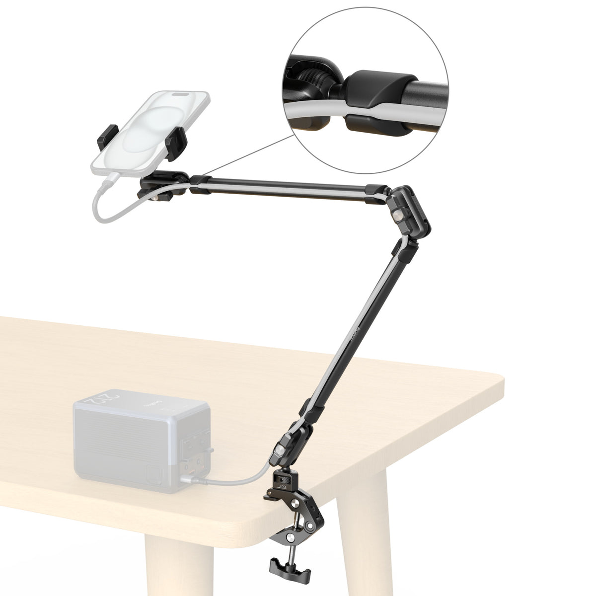SmallRig Desktop Magic Arm with Crab-Shaped Clamp Kit (5625)