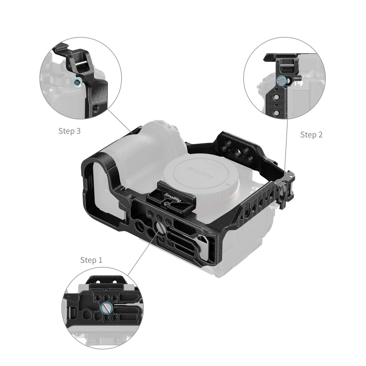 SmallRig Cage for Sony Alpha 1 II & Alpha 9 III (5642)