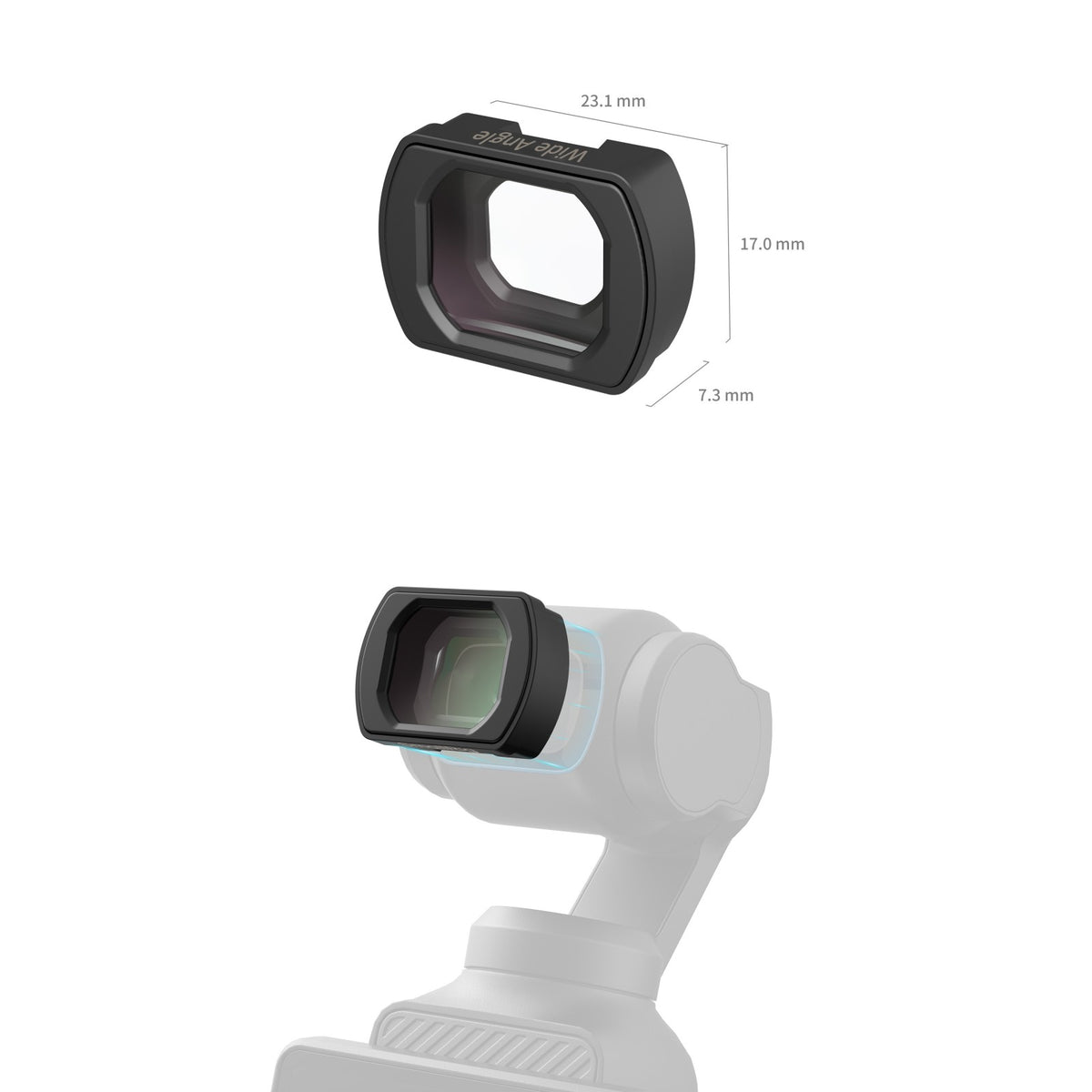 SmallRig Wide-Angle Lens for DJI Osmo Pocket 3 5650